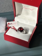 BACCARAT Octagon Ring, Red