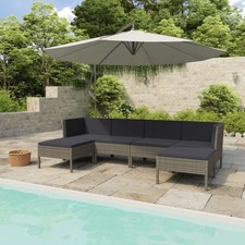 Garden Furniture Set Grey