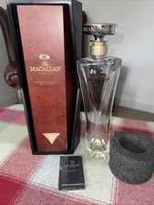 The MacAllan Oscuro Single Malt Scotch whisky 1824 Empty Bottle/Decanter & Box