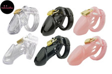 CB600 style Beginner Male Chastity Cage with Keys, 3 Colour 4/Ring Cock Cage