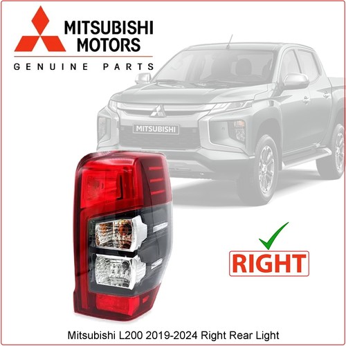Rear right led tail - light, back
