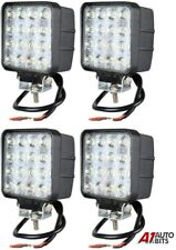 4x HQ 12v 24v Led Work Flood Lights 48w Off-road Truck Spot Suv Car Atv Boat Bar