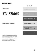 Onkyo Integra TX-SR608