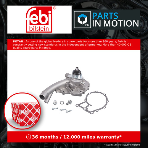 Water pump fits mercedes - water,