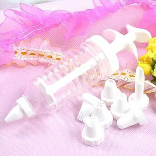 Cake decorating piping syringe - cake,