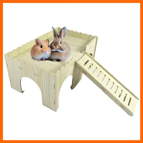 Large wooden guinea pig house - guinea,