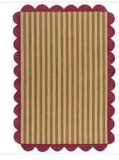 Dunelm scalloped milo rug - scalloped,