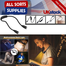 LED Neck Reading Light USB