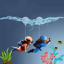 2/4 Pcs Fish Tank Decors Mini