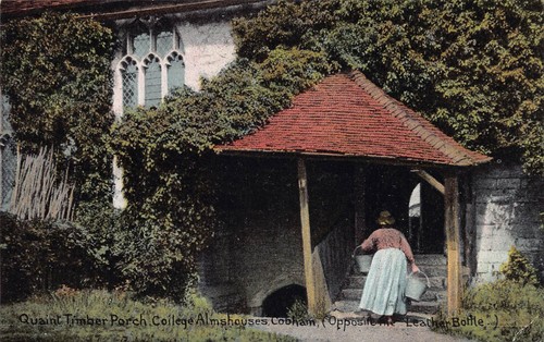 Cobham quaint timber porch - -,