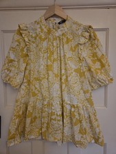 Women's Zara Yellow & White