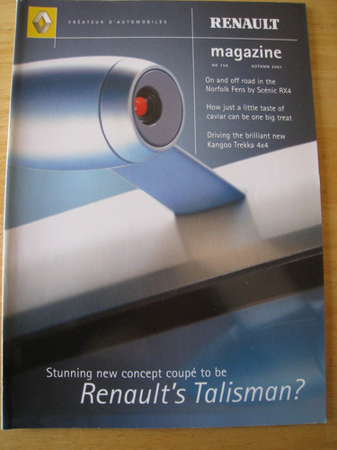Renault magazine 2001 norfolk - renault,
