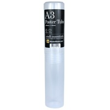 WestonBoxes Document and Poster Storage Tubes (A3, Diameter-55mm / Length-320mm)