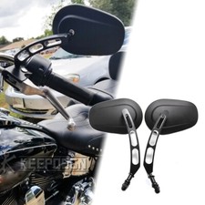 Black Side Mirrors CNC