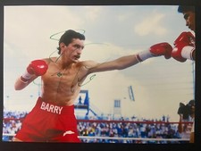 Barry McGuigan HAND SIGNED 12x8 Photo