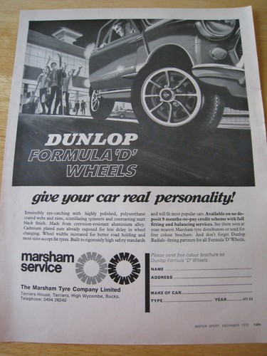 Dunlop formula wheels - d,