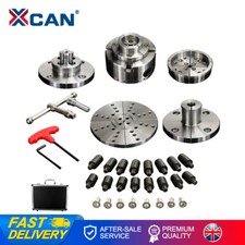 3.75" Wood Lathe Chuck Set 4-Jaw Self-Centering 1-Inch x 8 TPI Woodturning Chuck