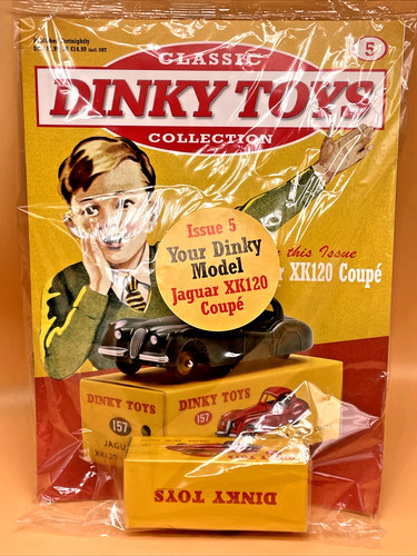 Dinky 157 jaguar xk120 - 157, coupe