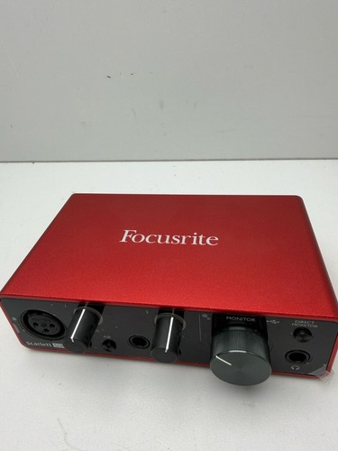 Focusrite scarlet solo - focusrite,