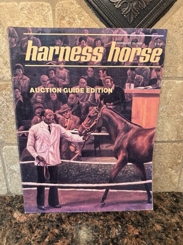 Vintage harness horse magazine - harness,