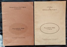 Vintage Catalogue Old Bonds &