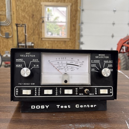 Dosy 4001 meter - dosy, peak/rms