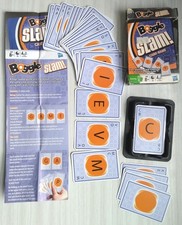 Boggle Slam! Card Game Complete Word Letter Hasbro 2009 travel holiday Christmas