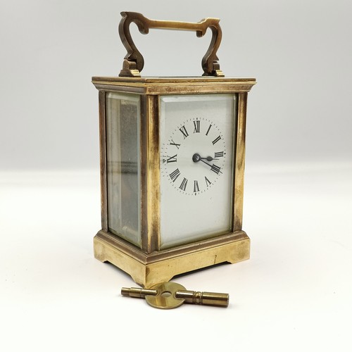 Antique ticking carriage - ticking,