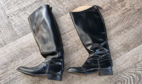 Regent black leather riding - regent,
