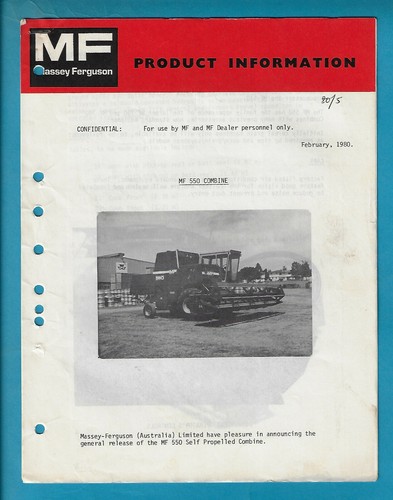 Massey ferguson 550 sp - mf,