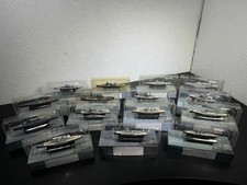 15 x DeAgostini Atlas Editions Ships Battleships Warships Die Cast Models Bundle