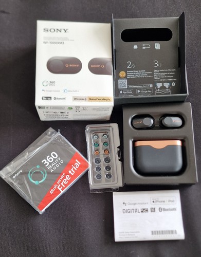 Sony 1000xm3 true - true, wireless