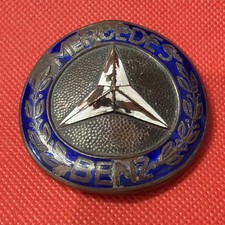 MERCEDES-BENZ-  VINTAGE CAR BADGE /  EMBLEM - 56MM DIA