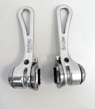 Vintage Simplex Braze-On Friction Gear Shifters - Complete (J)