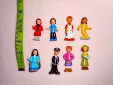 RARE SET OF CHARACTER TOYS X 8