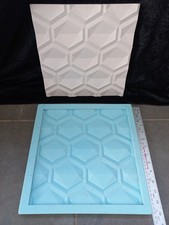 tile casting mould to produce plaster or concrete tiles , size approx 295mm sq