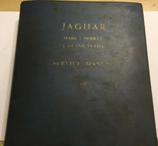 JAGUAR Mark 2 MKII 2.4L 3.4L 3.8L FACTORY WORKSHOP SERVICE MANUAL Ref' E121/5
