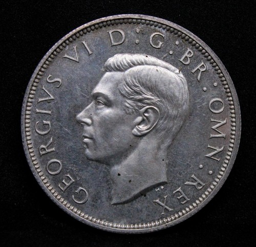 Crown 1937 proof george - 1/2, proof,
