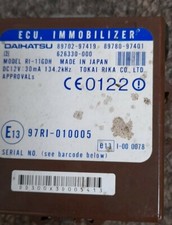 DAIHATSU copen .IMMOBILISER IMMOBILIZER CONTROL UNIT ECU 89702-97419 89780-97401
