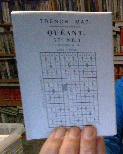 Trench map queant 57c - trench, n.e.1