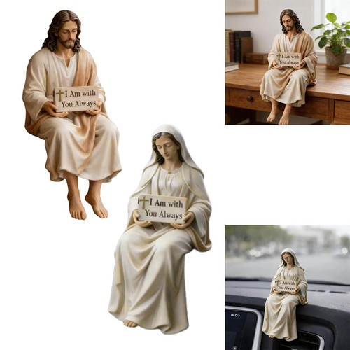 Sitting jesus christ statue - christ,