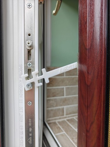 Window restrictor cat guard - restrictor,