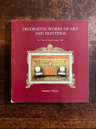 Sotheby toronto decorative - sotheby's,