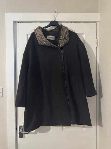 Windsmoor black wool - black,