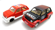 2 Scalextric MG Metro's Navico