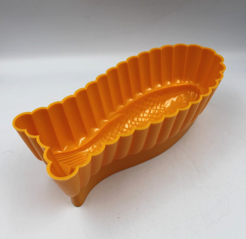 Vintage fish shaped orange - vintage,