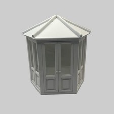 Dolls house white victorian - house,