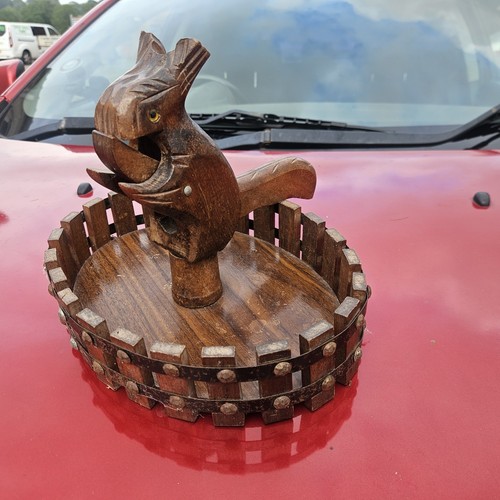 Vintage wooden squirrel - vintage,