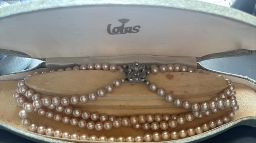 Vintage lotus double strand - double,