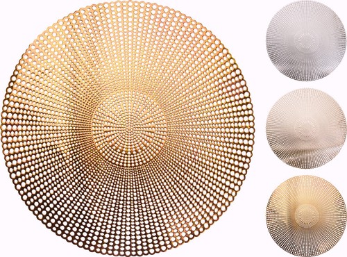Place mats round - place,